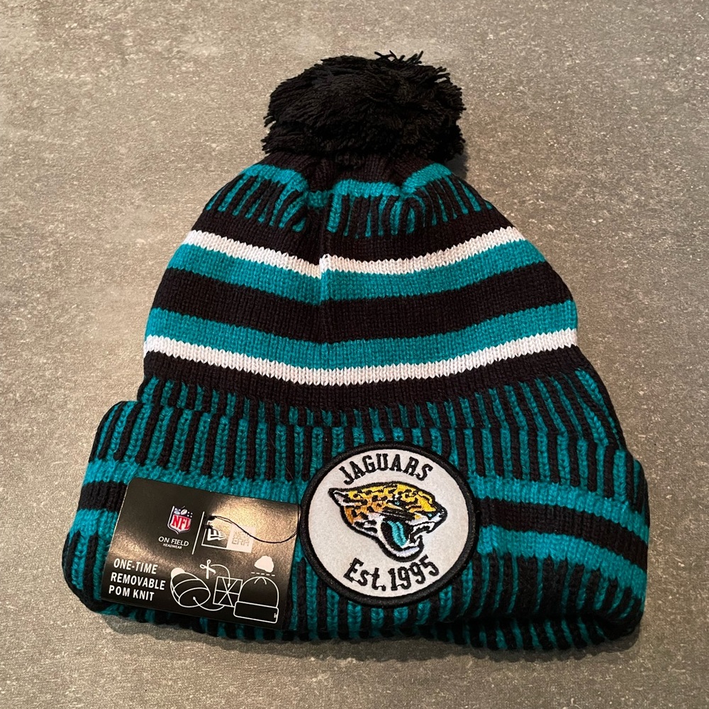 PRICE IS FIRM Brand new Jacksonville Jaguars beanie